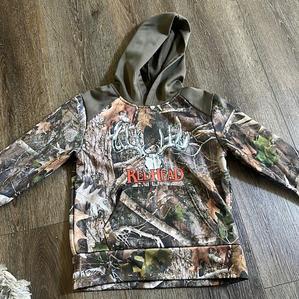 RedHead hunting sweatshirt 6-7 T toddler boy — worn once